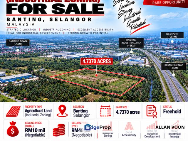 Shop for sale in Banting, Kuala Langat