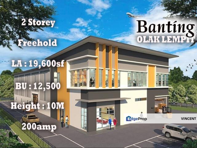 Warehouse for sale in Banting, Selangor