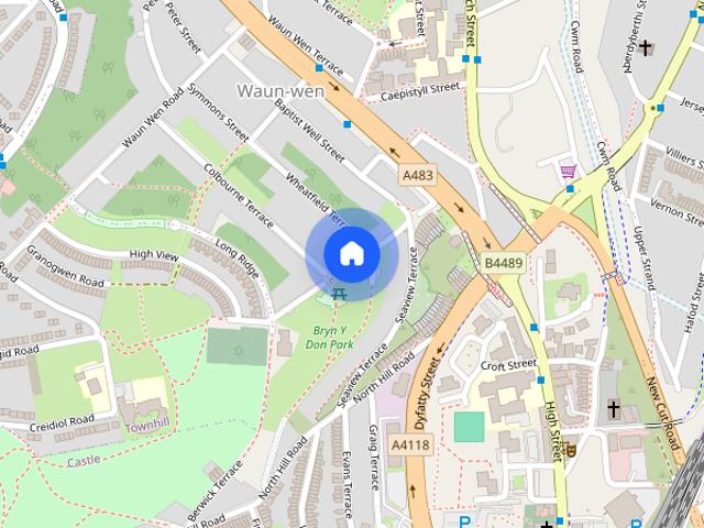 House for rent in Waun-wen, Nangreaves
