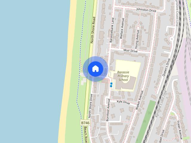 Apartment for rent in Barassie, Troon