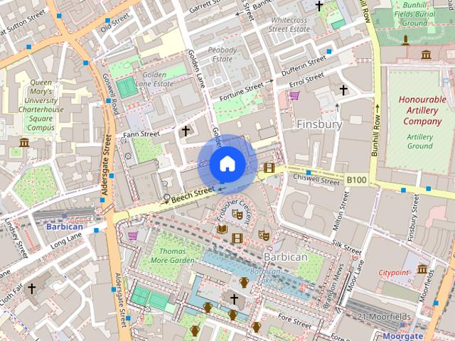 Apartment for rent in Barbican, Greater London