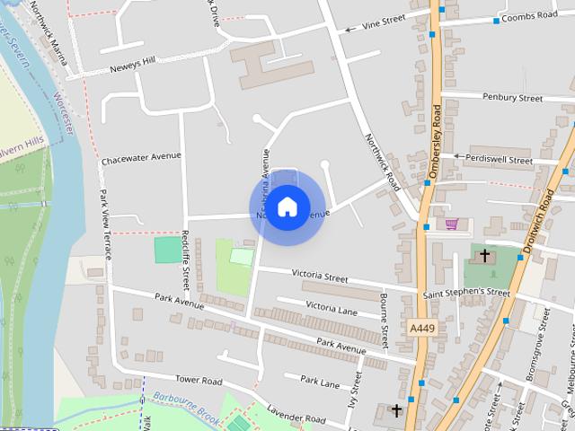 Apartment for rent in Barbourne, Worcestershire