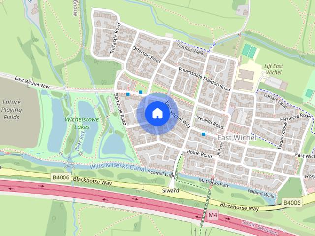 House for rent in East Wichel, Swindon