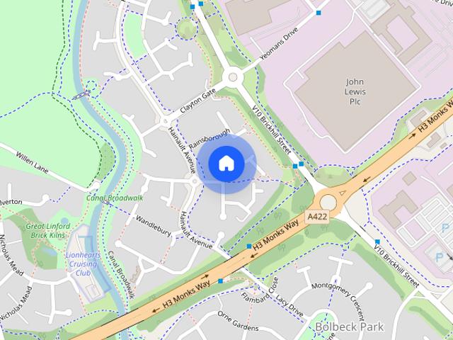 House for rent in Great Linford, Milton Keynes