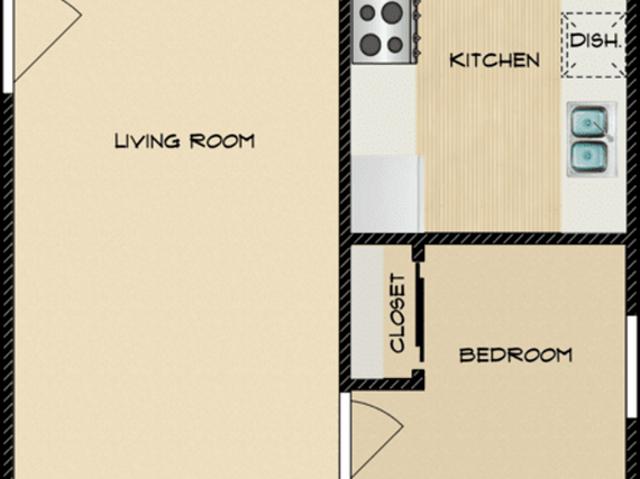 Apartment for rent in Anaheim, Orange County