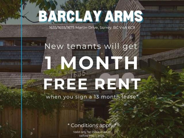 Apartment for rent in South Surrey, Surrey