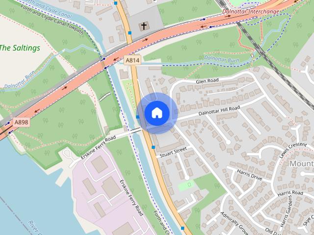 Apartment for rent in Mountblow, Kilpatrick