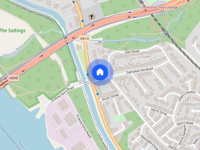Apartment for rent in Mountblow, Kilpatrick