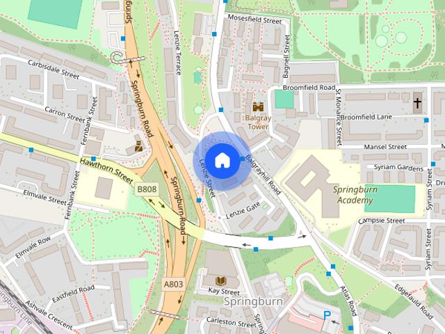 Apartment for rent in Balgrayhill, Springburn