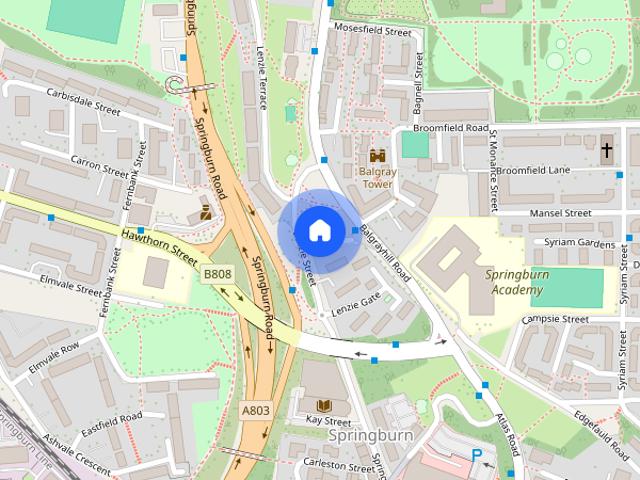 Apartment for rent in Balgrayhill, Springburn