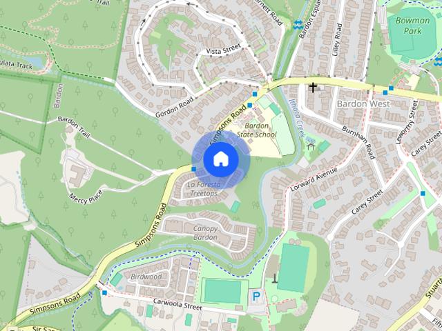 Room for rent in Bardon, Greater Brisbane