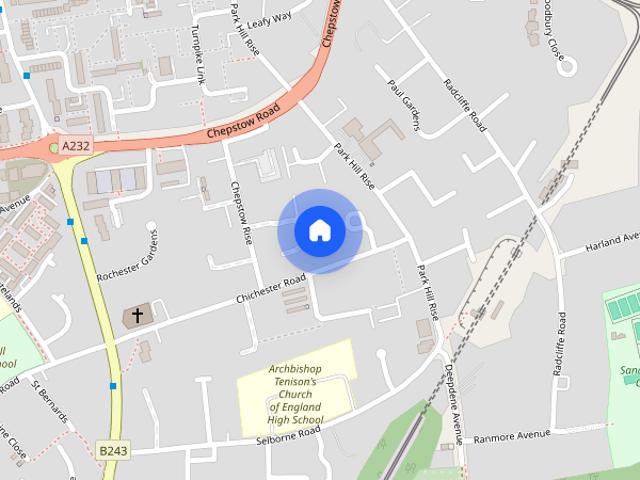 Apartment for rent in London Borough of Croydon, Addiscombe