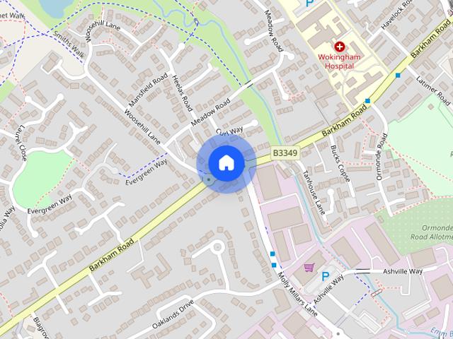 House for rent in Emmbrook, Wokingham