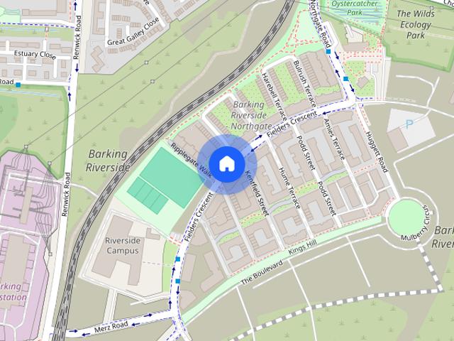 Apartment for rent in Barking Riverside, Greater London