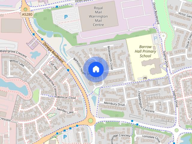 House for rent in Whittle Hall, Warrington