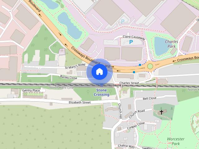Apartment for rent in Worcester Park Estate, Dartford