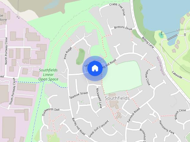 House for rent in Southfields, Northampton
