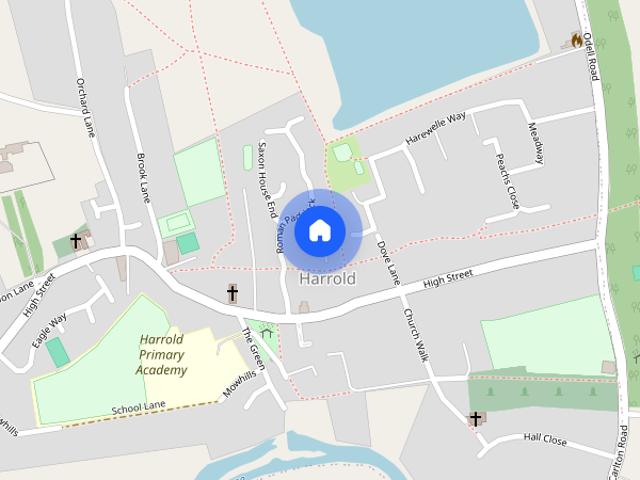 House for rent in Harrold, Bedford