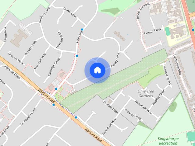 House for rent in White Hills, Kingsthorpe