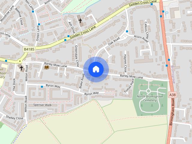 House for rent in Catshill and North Marlbrook CP, Bromsgrove