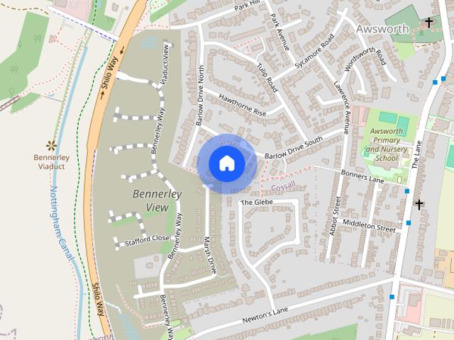 House for rent in Awsworth, Broxtowe