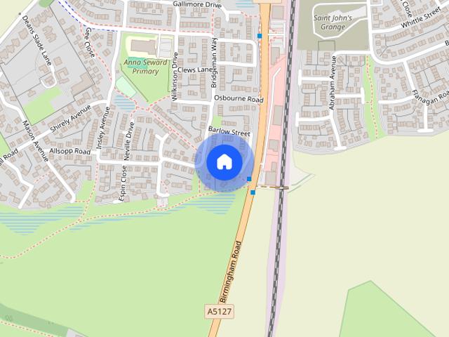 House for rent in Darwin Park, Lichfield