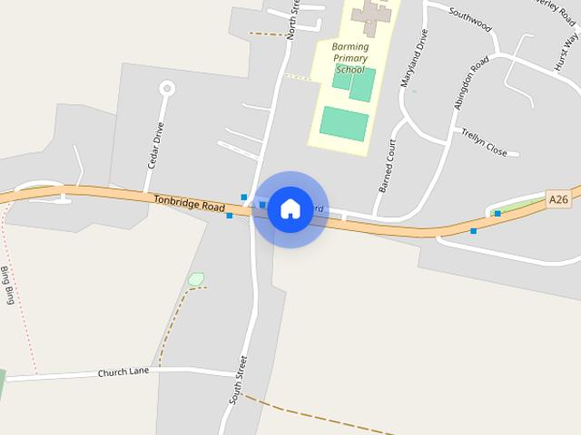 Apartment for rent in Barming, Midway