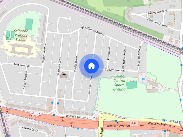 House for rent in London Borough of Ealing, Perivale