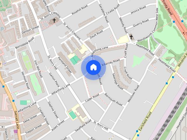Apartment for rent in Earlsfield, Greater London