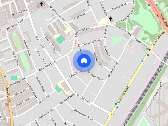 House for rent in Earlsfield, Greater London