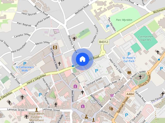 Apartment for rent in Carmarthen, Wales
