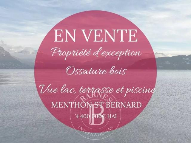 Villa vente à Annecy, Menthon-saint-bernard