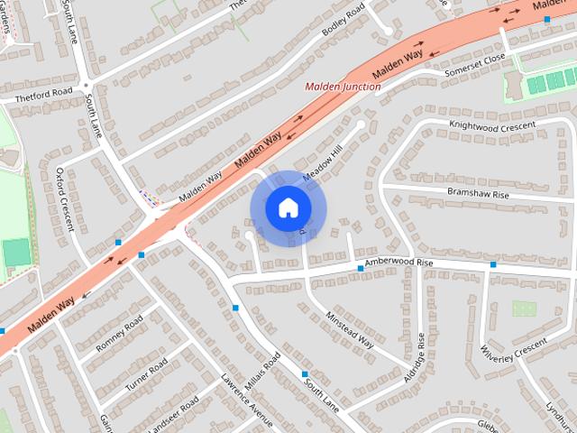 House for rent in Old Malden, Greater London