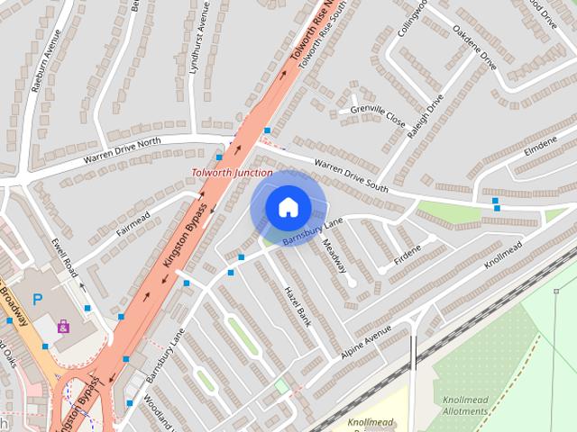 House for rent in Tolworth, Greater London