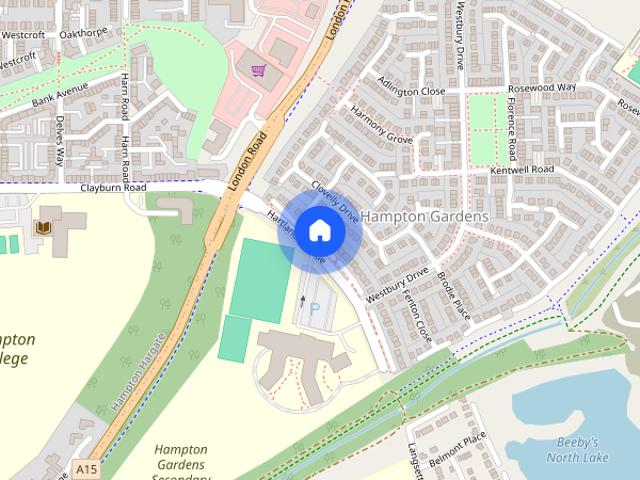 House for rent in Orton Malborne, Peterborough