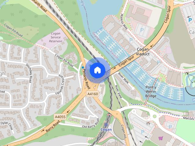Apartment for rent in Llandough