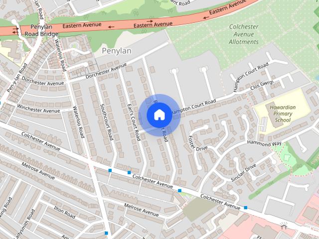 House for rent in Penylan, Falcon Lodge