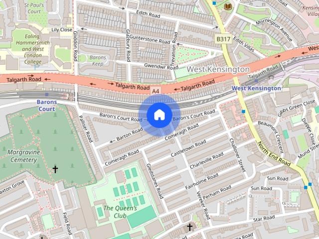 Apartment for rent in West Kensington, Greater London