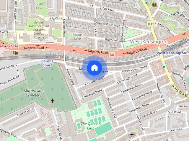 Apartment for rent in West Kensington, Greater London