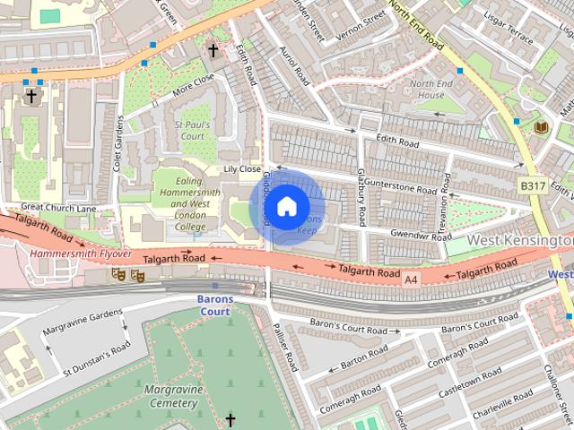 Apartment for rent in London Borough of Hammersmith and Fulham, Greater London