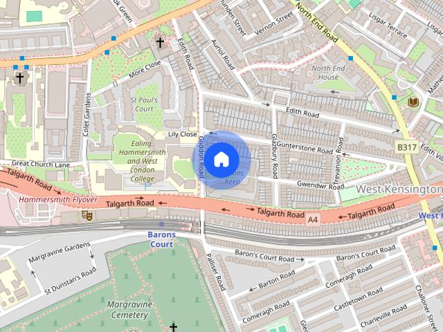 Apartment for rent in West Kensington, Greater London