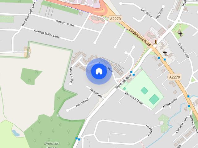 House for rent in Polegate, Cross In Hand