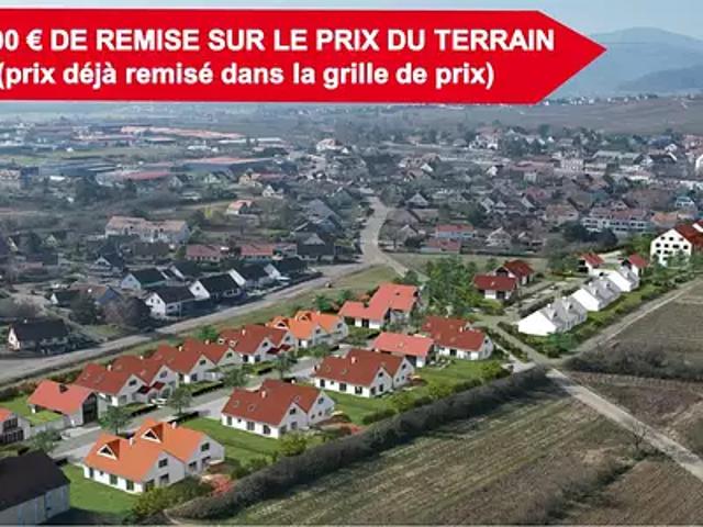 Terrain vente à Sélestat-Erstein, Barr