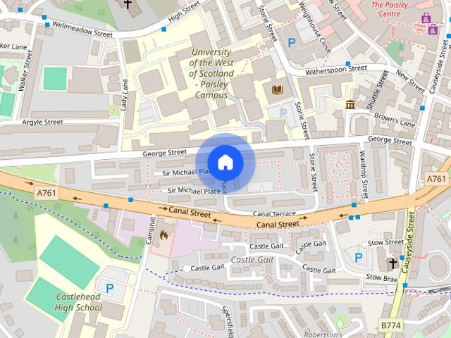 Apartment for rent in Castlehead, Glenburn