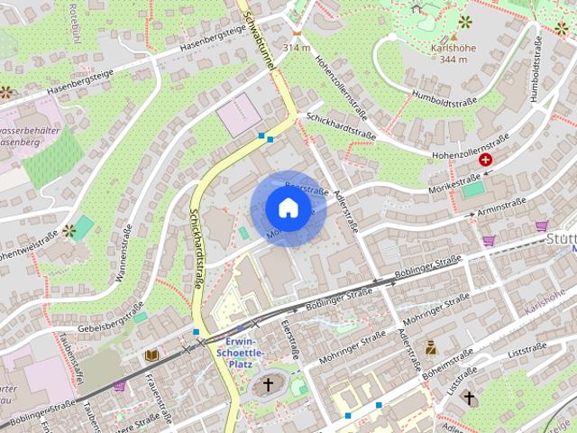 Apartment mieten in Heslach, Stuttgart