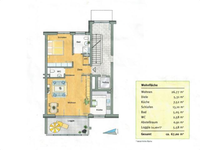 Apartment mieten in Immigrath, Langenfeld