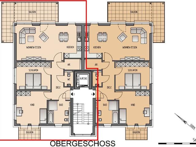 Etagenwohnung kaufen in Wetter
