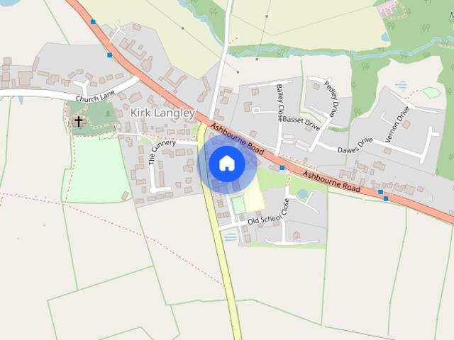 House for rent in Kirk Langley CP, Amber Valley