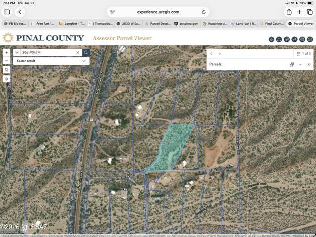 Land for sale in Mammoth, Arizona