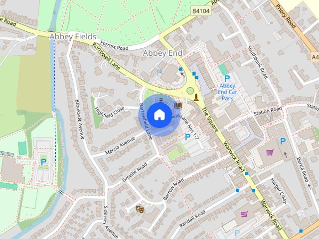 Apartment for rent in Abbey End, Warwick